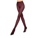 Wolford Neon 40 Denier Tights Pantyhose for Women Semi Sheer Brilliant Shine Soft Logo Waistband Invisible Reinforced Toe