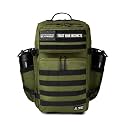 WOLFpak 45L Athletic Gym Backpack - Durable 1000D Waterproof Oxford Material with MOLLE Webbing, Laptop Pocket