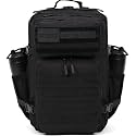 WOLFpak 45L Athletic Gym Backpack - Durable 1000D Waterproof Oxford Material with MOLLE Webbing, Laptop Pocket