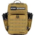 WOLFpak 45L Athletic Gym Backpack - Durable 1000D Waterproof Oxford Material with MOLLE Webbing, Laptop Pocket