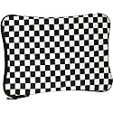 WOLFSTONE Easy to Carry 14 inch Laptop Sleeve | Chic Black and White Chess Print | Waterproof Durable
