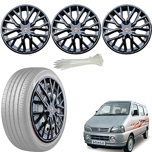 wolkomhome car accessories wheel cap hub cap 13 inch wheel cover delta full black set of 4 wheel cap for versa