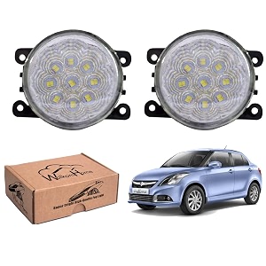wolkomhome car fog light 18 led smd super bright car light accessories for dzire 2015