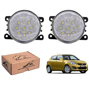 wolkomhome car fog light 18 led smd super bright car light accessories for swift 2015