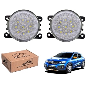 wolkomhome car fog light 18 led smd super bright car light accessories for kwid