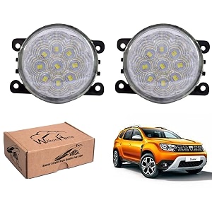 wolkomhome car fog light 18 led smd super bright car light accessories for duster2016
