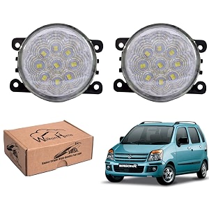 wolkomhome car fog light 18 led smd super bright car light accessories for wagonr 2006-2009