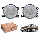 WolkomHome Car Fog Light 18 LED SMD Super Bright Car Light Accessories for Ciaz