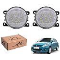 WolkomHome Car Fog Light 18 LED SMD Super Bright Car Light Accessories for Swift Dzire type-3