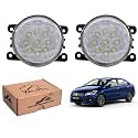 WolkomHome Car Fog Light 18 LED SMD Super Bright Car Light Accessories for Ciaz 2018