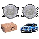 WolkomHome Car Fog Light 18 LED SMD Super Bright Car Light Accessories for Kwid