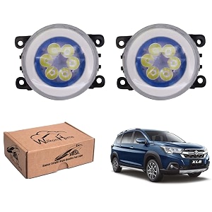 wolkomhome car fog light 6 led with drl car light accessories for xl6