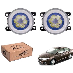 wolkomhome car fog light 6 led with drl car light accessories for city idtec 2016