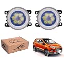 WolkomHome Car Fog Light 6 LED With DRL Car Light Accessories for Ecosport New
