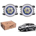 WolkomHome Car Fog Light 6 LED With DRL Car Light Accessories for Baleno 2015