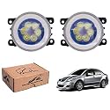 WolkomHome Car Fog Light 6 LED With DRL Car Light Accessories for Sx4 New