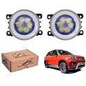 WolkomHome Car Fog Light 6 LED With DRL Car Light Accessories for Vitara Brezza 2020