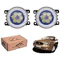 WolkomHome Car Fog Light 6 LED With DRL Car Light Accessories for Baleno old