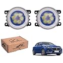 WolkomHome Car Fog Light 6 LED With DRL Car Light Accessories for Swift Dzire Type-2