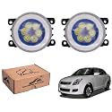 WolkomHome Car Fog Light 6 LED With DRL Car Light Accessories for Swift Dzire 2017