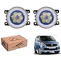 WolkomHome Car Fog Light 6 LED With DRL Car Light Accessories for WagonR 2010