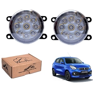 wolkomhome car fog light 9 led bright car light accessories for celerio 2021