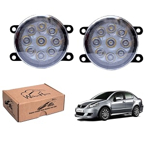 wolkomhome car fog light 9 led bright car light accessories for sx4 new