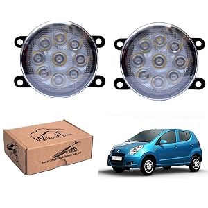 wolkomhome car fog light 9 led bright car light accessories for a star