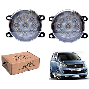 wolkomhome car fog light 9 led bright car light accessories for wagonr 2010