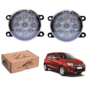 wolkomhome car fog light 9 led bright car light accessories for celerio