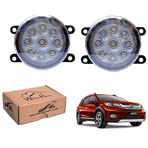 wolkomhome car fog light 9 led bright car light accessories for brv