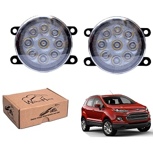 wolkomhome car fog light 9 led bright car light accessories for ecosport
