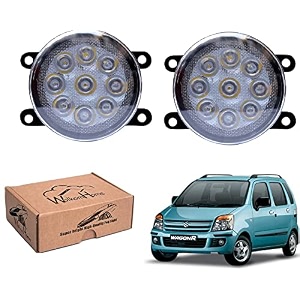 wolkomhome car fog light 9 led bright car light accessories for wagonr 2006-2009