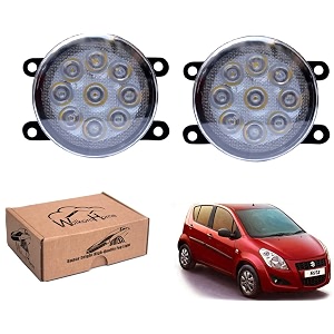 wolkomhome car fog light 9 led bright car light accessories for ritz type-2