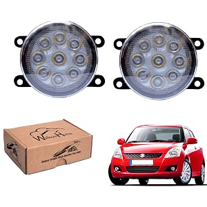 wolkomhome car fog light 9 led bright car light accessories for swift type-2