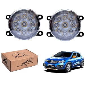 wolkomhome car fog light 9 led bright car light accessories for kwid