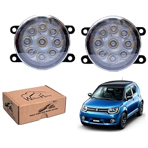 wolkomhome car fog light 9 led bright car light accessories for ignis