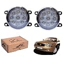 WolkomHome Car Fog Light 9 LED Bright Car Light Accessories for Baleno old