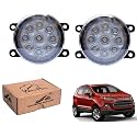 WolkomHome Car Fog Light 9 LED Bright Car Light Accessories for Ecosport
