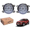 WolkomHome Car Fog Light 9 LED Bright Car Light Accessories for KWID Climber