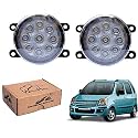 WolkomHome Car Fog Light 9 LED Bright Car Light Accessories for WagonR 2006-2009