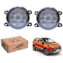WolkomHome Car Fog Light 9 LED Bright Car Light Accessories for Ecosport New