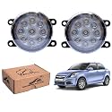 WolkomHome Car Fog Light 9 LED Bright Car Light Accessories for Dzire 2015