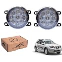 WolkomHome Car Fog Light 9 LED Bright Car Light Accessories for Terrano