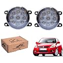 WolkomHome Car Fog Light 9 LED Bright Car Light Accessories for Swift Type-2