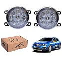 WolkomHome Car Fog Light 9 LED Bright Car Light Accessories for Kwid