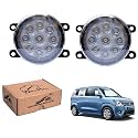 WolkomHome Car Fog Light 9 LED Bright Car Light Accessories for WagonR 2019 to 2022