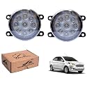 WolkomHome Car Fog Light 9 LED Bright Car Light Accessories for Aspire