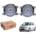 WolkomHome Car Fog Light 9 LED Bright Car Light Accessories for Swift Type-1