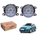 WolkomHome Car Fog Light 9 LED Bright Car Light Accessories for Swift Dzire type-3